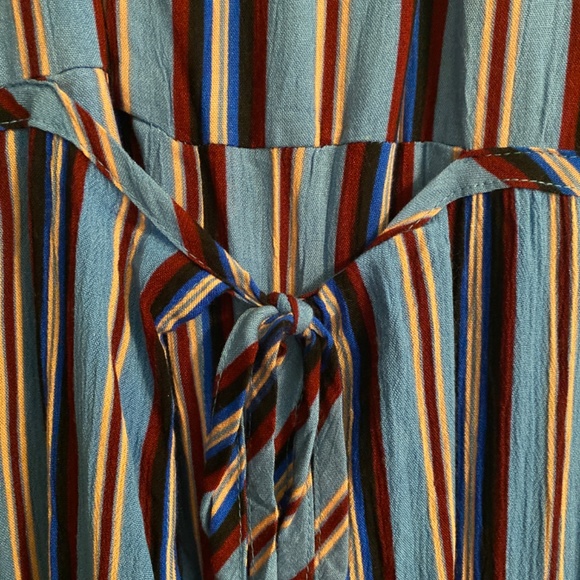 Blue striped romper - Picture 2 of 3